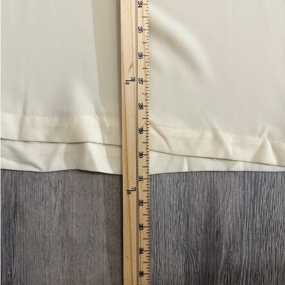 Lauren Ralph Lauren Women’s 2X Cream Split Neck Long Sleeve Blouse Classic - Picture 7 of 10